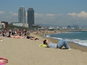 Barceloneta Beach Barcelona La Barceloneta Beach Barcelona