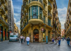 Gothic Quarter Barcelona Streets Gothic Quarter Marijuana Museum Barcelona
