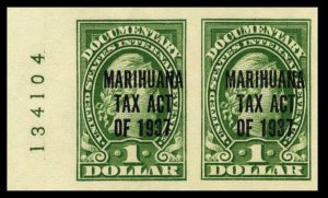 Marijuana Tax Stample Marijuana Tax Stamp