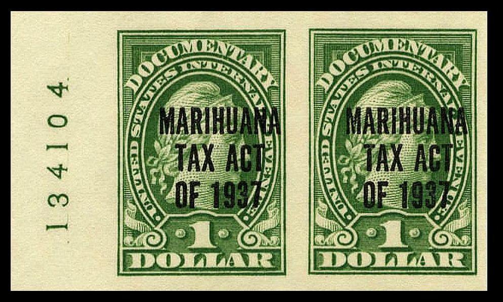 Marijuana Tax Stample Marijuana Tax Stamp