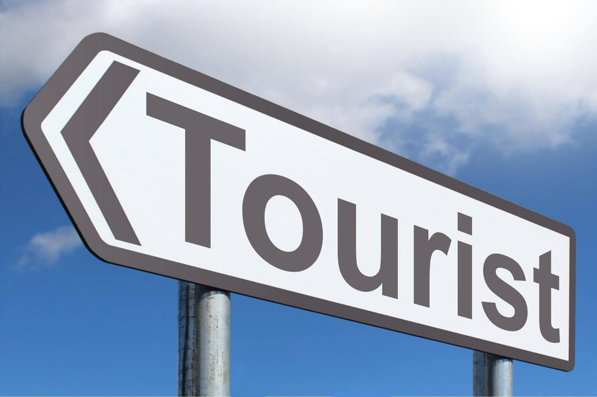 Tourist (1) tourist sign
